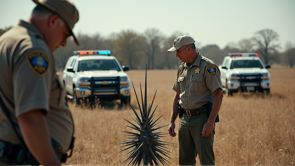 Misterioso objeto con picos desata investigación en el condado de Shelby
